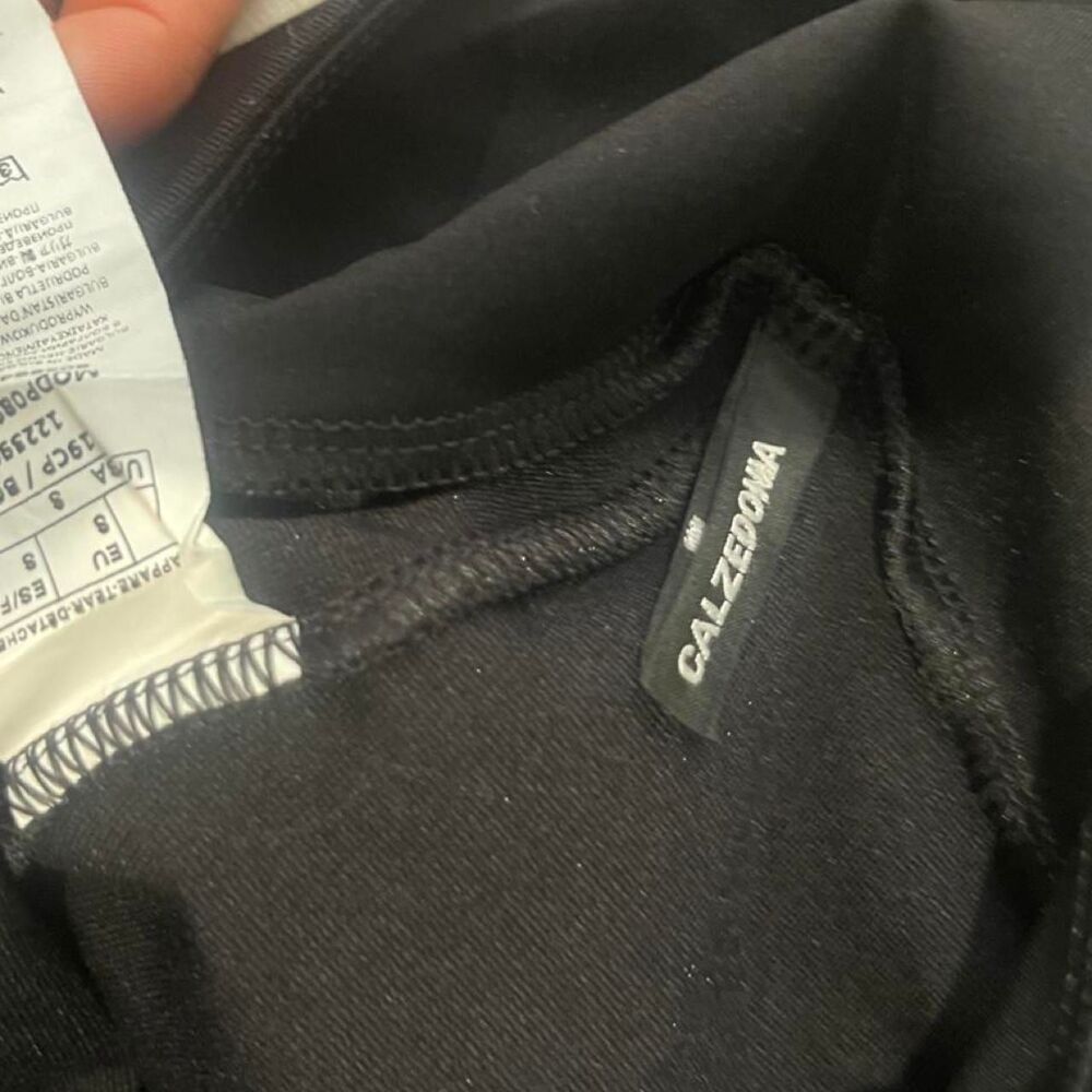 Calzedonia Women's Black Leggings - Picture 3 of 3
